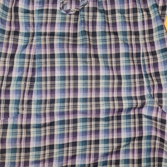 Patagonia Fortuity Flannel Tunic Dress Size 6 Plaid Sleeveless Casual Short - Picture 3 of 6